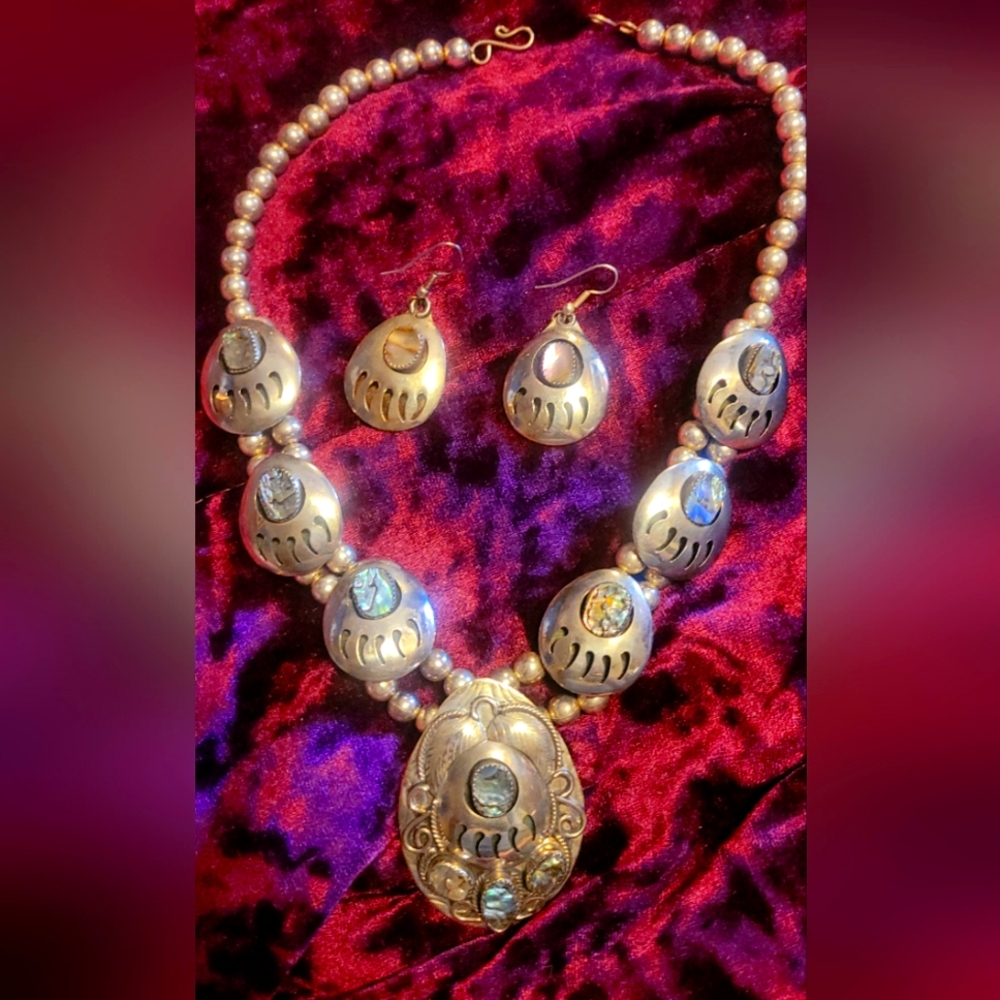 Albanese and Sterling Silver Jewlery Set